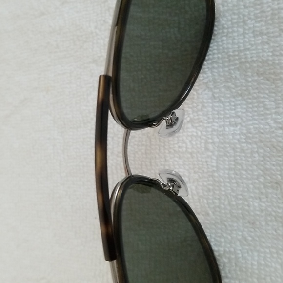 Dolce&Gabbana Men's Metal Double-Bridge Round Aviator Sunglasses - Picture 9 of 12